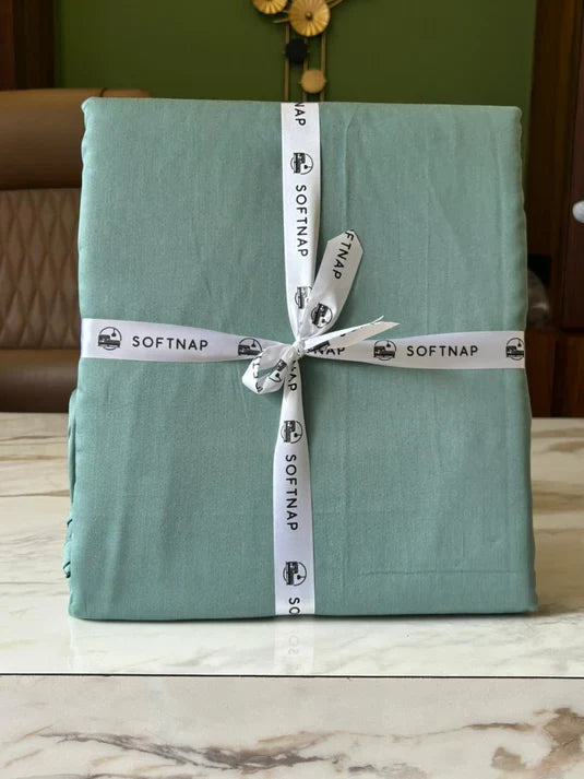 300 TC Solid Cotton Bedsheets