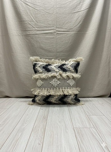 Black Diamond Boho Cushion Cover