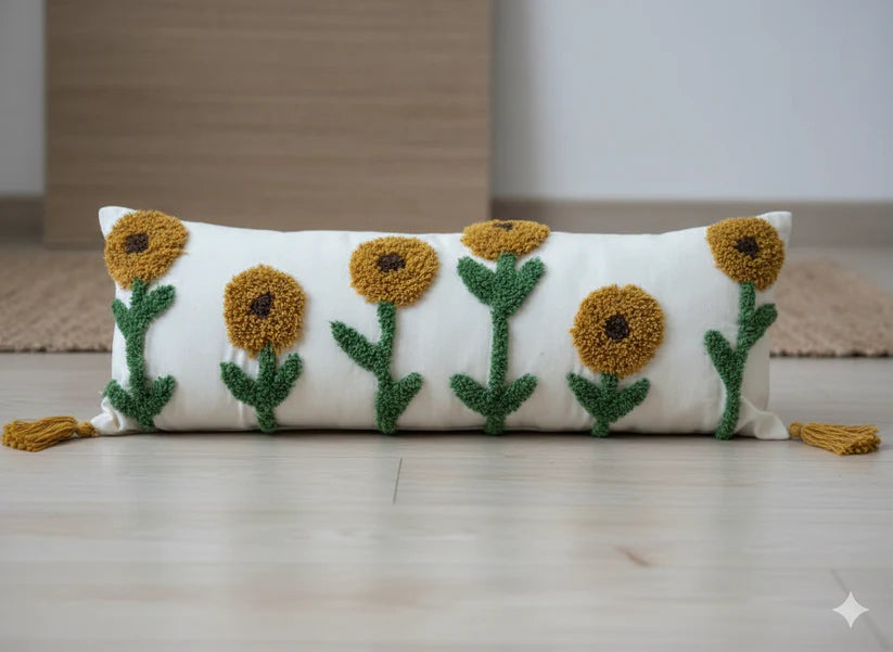 Sunflower Lumbar Cushion
